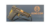 SMITH & WESSON M&P380 SHIELD EZ M2.0 GOLD PORTED BARREL .380 ACP