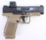 CANIK CANIK METE MC9LS 9MM 3.64" BLACK / FDE HOLOSUN EPS CARRY RED DOT, BOX, 2-MAGS 9MM LUGER (9x19 PARA) - 2 of 3