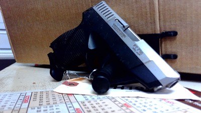 TAURUS PT 738 BLK/SS .380 ACP