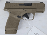 SPRINGFIELD ARMORY Hellcat FDE w/Mag, 2 Leather Holsters, Original Box 9MM LUGER (9x19 PARA) - 2 of 3