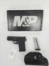 SMITH & WESSON Shield EZ9 w/2 Mags, Leather Holster, Original Box 9MM LUGER (9x19 PARA) - 1 of 3