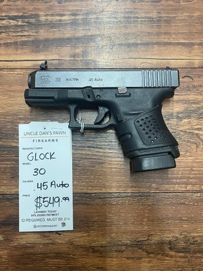 GLOCK G30 .45 ACP