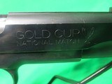 COLT GOLD CUP NATIONAL MATCH SERIES 70/ MKIV .45 ACP - 3 of 3
