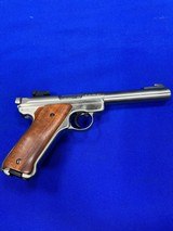 RUGER MKII TARGET STAINLESS .22 LR - 2 of 3