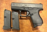 GLOCK 43 9MM LUGER (9x19 PARA)