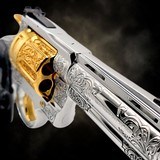 COLT All Mighty Colt ANACONDA 4" - 44 MAG - 6 ROUNDS - Engraved & 24K Gold Plate .44 MAGNUM - 1 of 3