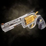 COLT All Mighty Colt ANACONDA 4" - 44 MAG - 6 ROUNDS - Engraved & 24K Gold Plate .44 MAGNUM - 3 of 3