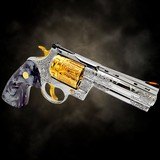 COLT All Mighty Colt ANACONDA 4" - 44 MAG - 6 ROUNDS - Engraved & 24K Gold Plate .44 MAGNUM - 2 of 3