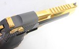 MAGNUM RESEARCH NEW MAGNUM RESEARCH DESERT EGLE DE44 L6 GOLD PLATED / BLACK 44 MAG DE44BATG .44 MAGNUM - 3 of 3