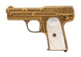 STEYR SPANISH DAMASCENDED GARATE ANITUA EXPRESS PISTOL .25 ACP - 2 of 3