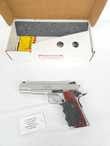 RUGER SR1911 Stainless w/Pach Grips, Original Box, Magazine .45 ACP - 1 of 3
