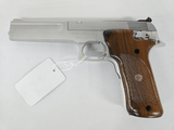 SMITH & WESSON 622 Stainless, Wood Grips, w/Magazine .22 LR - 1 of 3