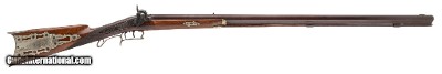 MUSKETEER RIFLES DOHERTY & EVANS HALF STOCK PERCUSSION RIFLE .32 caliber