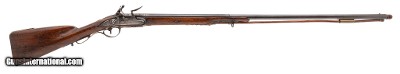 GERMAN MILITARY GERMAN FLINTLOCK FOWLER BY SCHURIR WITH SPANISH BARREL BY DIEGO ESQUIBEL .65CAL UNKNOWN