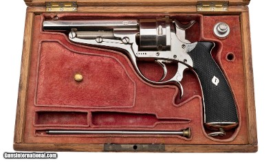 FRENCH MILITARY CASED FRENCH GALAND REVOLVER 45M CAL UNKNOWN