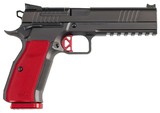 DAN WESSON FIREARMS NEW DAN WESSON DXW 9MM 5" FULL SIZE W/ RAIL OPTIC READY 19+1 RED GRIP 92003 9MM LUGER (9x19 PARA) - 2 of 2