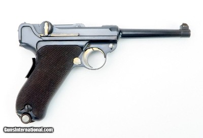 DWM 1900 SWISS 7.65X21MM PARABELLUM (.30 LUGER)