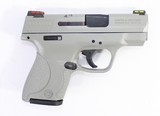SMITH & WESSON S&W M&P SHILED 9 9MM 3" GRAY CERAKOTE HI-VIZ SIGHTS 2-MAGS 9MM LUGER (9x19 PARA) - 2 of 3