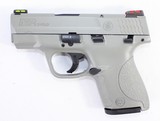 SMITH & WESSON S&W M&P SHILED 9 9MM 3" GRAY CERAKOTE HI-VIZ SIGHTS 2-MAGS 9MM LUGER (9x19 PARA) - 1 of 3