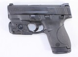SMITH & WESSON S&W M&P SHIELD 9 9MM W/ TLR-6 LIGHT/LASER COMBO, HOLSTER, BOX, 2-MAGS 9MM LUGER (9x19 PARA) - 1 of 3