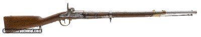 FRENCH MILITARY RARE FRENCH MODEL 1825 TWIST BREECH LOADING CARBINE .75CAL UNKNOWN