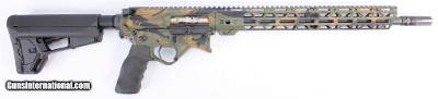 U.S. ARMS COMPANY U.S. ARMS COMPANY USAC CLS 300 BLACKOUT 16" WOODLAND CAMO CAM-LOCK SYSTEM AR-15 .300 AAC BLACKOUT