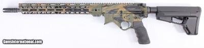 U.S. ARMS COMPANY U.S. ARMS COMPANY USAC CLS 300 BLACKOUT 16" WOODLAND CAMO CAM-LOCK SYSTEM AR-15 .300 AAC BLACKOUT - Image 2 of 3