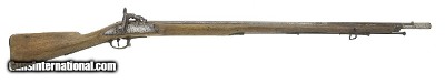 BRITAIN/ENGLAND PERCUSSION-ALTERED BRITISH BROWN BESS MUSKET UNKNOWN