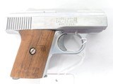 RAVEN ARMS P25 Chrome, Wood Grips, w/Magazine .25 ACP - 3 of 3