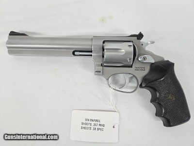 ROSSI RM66 Stainless, Rubber Grips .357 MAG