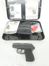 KELTEC P3AT, 2 Mags, Original Case, Holster, Black, Unfired .380 ACP - 1 of 3