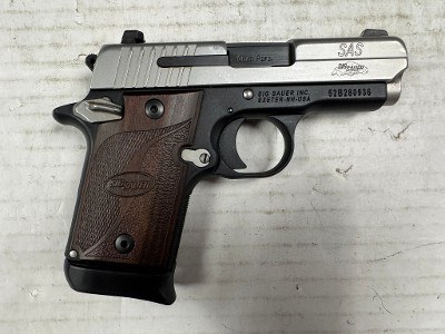 SIG SAUER P938 SAS 9MM LUGER (9x19 PARA) - Image 1 of 3