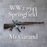SPRINGFIELD ARMORY M1 Garand WW2 1943 .30-06 SPRG - 1 of 3