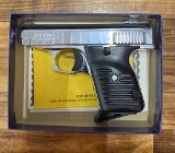 LORCIN ENGINEERING CO L-22 Chrome /Blk Grips .22 LR - 1 of 3