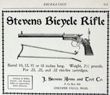 J STEVENS A&T CO. BICYCLE RIFLE .22 S/L/LR - 3 of 3