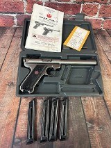 RUGER MKII TARGET STAINLESS .22 LR - 1 of 3