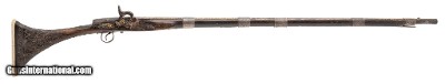 MUSKETEER RIFLES MOROCCAN MUKAHLA CONVERTED MATCHLOCK MUSKET .62CAL UNKNOWN