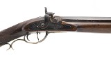 MUSKETEER RIFLES HALF STOCK HEAVY BARREL DOUBLE KEY TARGET RIFLE BY BRAGDON 42CAL UNKNOWN - 2 of 3