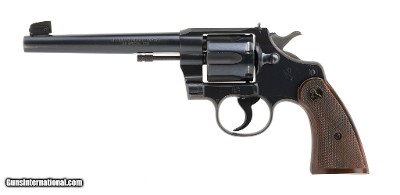 COLT THIRD ISSUE OFFICERS MODEL TARGET 38 REVOLVER .38 SPL