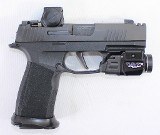 SIG SAUER SIG SAUER P365 X-MACRO COMPENSATED 9MM ROMEO-X SIGHT TLR-7X LIGHT BOX 2-MAGS 9MM LUGER (9x19 PARA) - 2 of 3