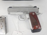 KIMBER Micro 9 Stainless w/2 Mags, Soft Case 9MM LUGER (9x19 PARA) - 2 of 3