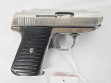 JENNINGS FIREARMS 38 Chrome w/Magazine .380 ACP - 1 of 3