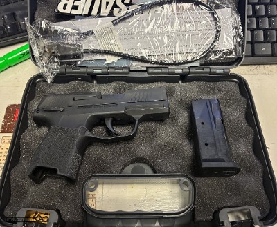 SIG SAUER P365 OR (MANUAL SAFETY) 9MM LUGER (9X19 PARA)