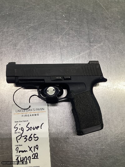 SIG SAUER P365 XL9 9MM LUGER (9x19 PARA)