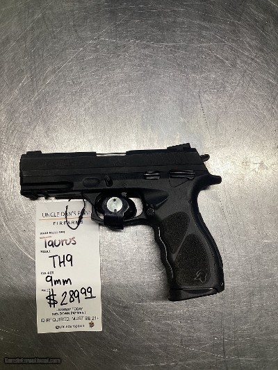TAURUS TH9 9MM LUGER (9x19 PARA)