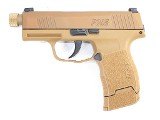 SIG SAUER SIG SAUER P365 NRA EDITION 9MM THREADED BARREL COYOTE TAN W/ BOX 3-MAGS & HOLSTER 9MM LUGER (9x19 PARA) - 1 of 3