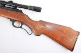MARLIN EXCELLENT RARE MARLIN 57-M 22 WMR 24" BARREL MICRO GROOVE BLUED W/ WEAVER V22 SCOPE .22 WMR - 3 of 3