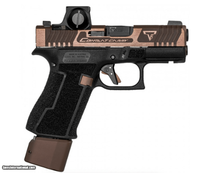 TARAN TACTICAL Glock 43x TTI Copperhead, 9mm, with Romeo X Optic 9MM LUGER (9x19 PARA)