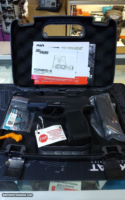 SIG SAUER P365X ROMEO-X 9MM LUGER (9X19 PARA)