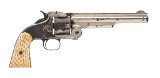 SMITH & WESSON 2ND MODEL AMERICAN REVOLVER UNKNOWN - 2 of 3